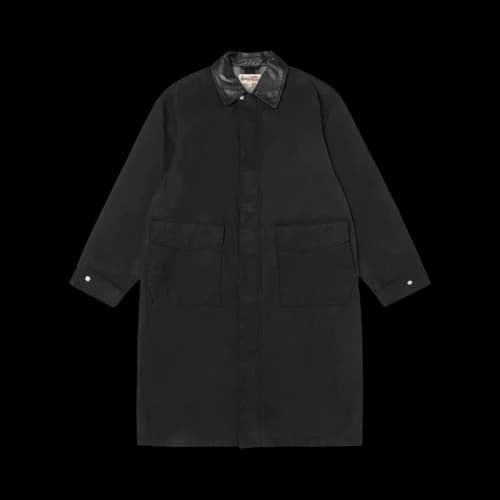 Stussy Duster Coat Black