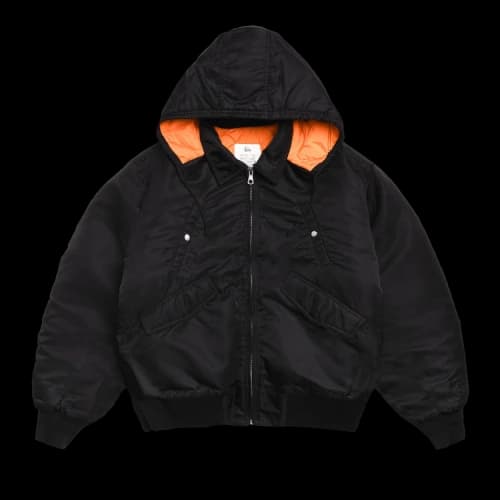 Stussy Flight Bomber Jacket Black