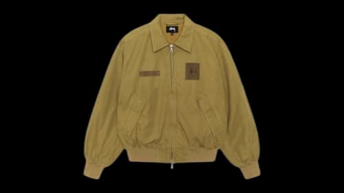 Stussy Flight Bomber Jacket Golden Olive