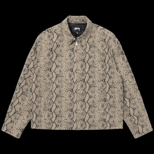 Stussy Garage Jacket Gabardine 'Snake'