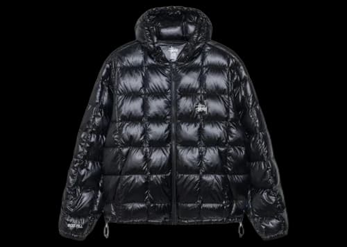 Stussy Midweight Hooded Puffer Black