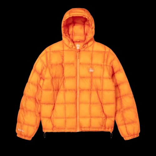 Stussy Midweight Hooded Puffer Orange