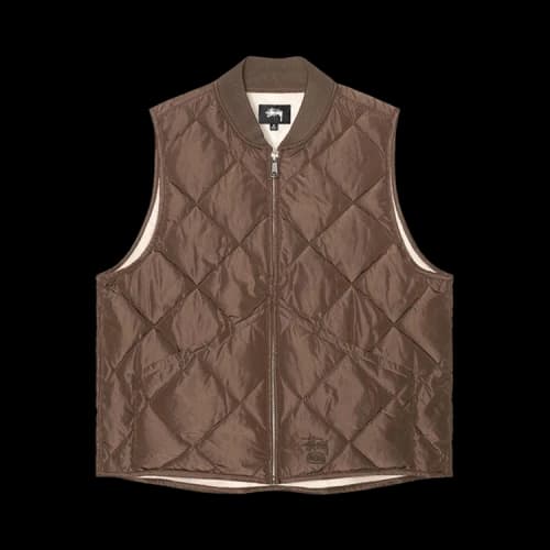 Stussy Insulated Vest 'Brown'