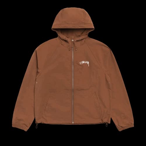 Stussy Nylon Beach Shell 'Coffee Brown'