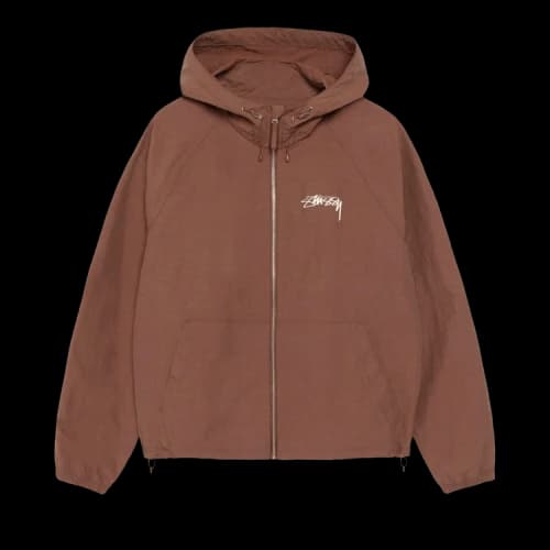 Stussy Nylon Beach Shell 'Coffee'