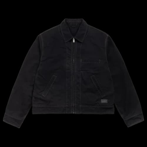 Stussy Work Collared Jacket Black