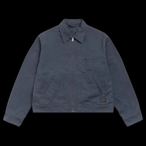 Stussy Work Collared Jacket Blue