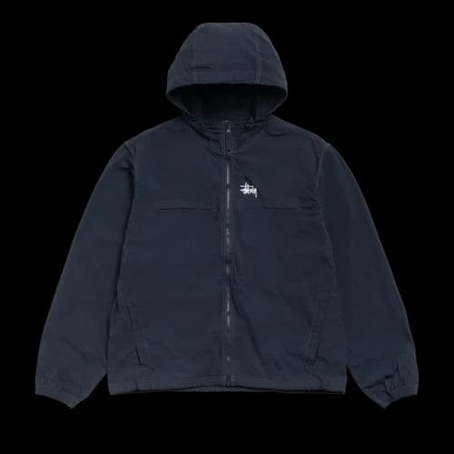 Stussy Lightweight Hooded Jacket 'Navy'