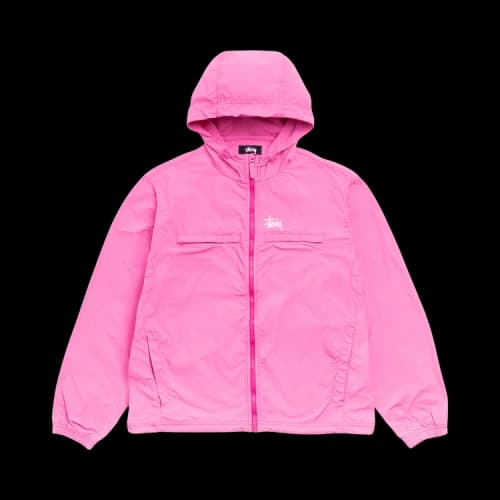 Stussy Lightweight Hooded Jacket 'Pink'