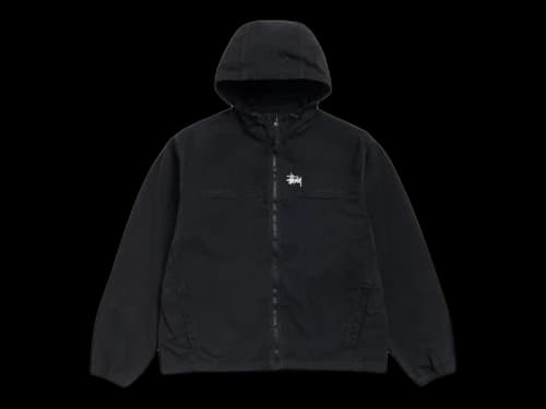 Stussy Lightweight Hooded Jacket Black