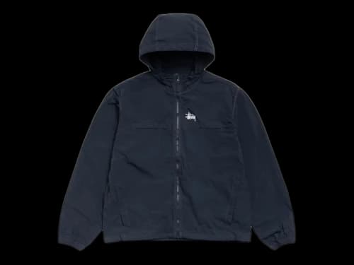 Stussy Lightweight Hooded Jacket Navy