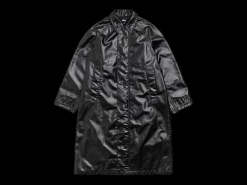 Stussy Coated Field Coat Black
