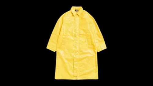 Stussy Coated Field Coat Yellow