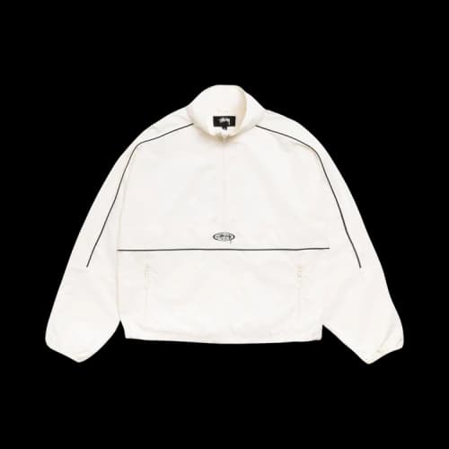 Stussy Lightweight Pullover Jacket 'White'