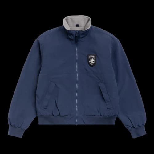 Stussy Polar Fleece Lined Jacket 'Navy'