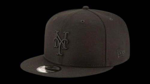 New Era 9Fifty MLB NY Mets MLB Basic Snapback Cap Black