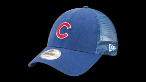 New Era 9Forty MLB Chicago Cubs Trucker Baseball Cap Blue