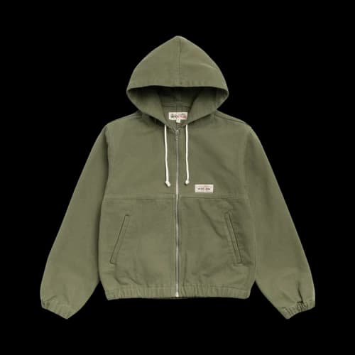 Stussy Work Jacket Unlined Canvas 'Olive'