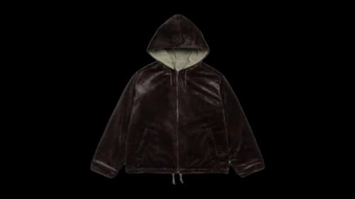Stussy Reversible Hooded Jacket Brown