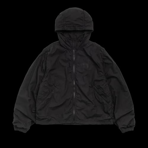 Stussy Double Cotton Hooded Jacket Black
