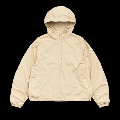 Stussy Double Cotton Hooded Jacket Sand