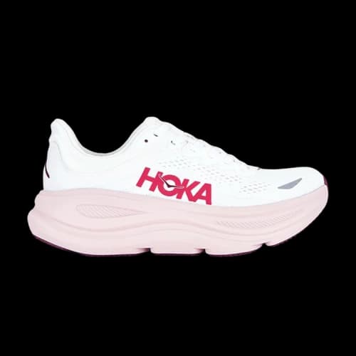 HOKA Bondi 9 'White Pink Opal' (Women's)