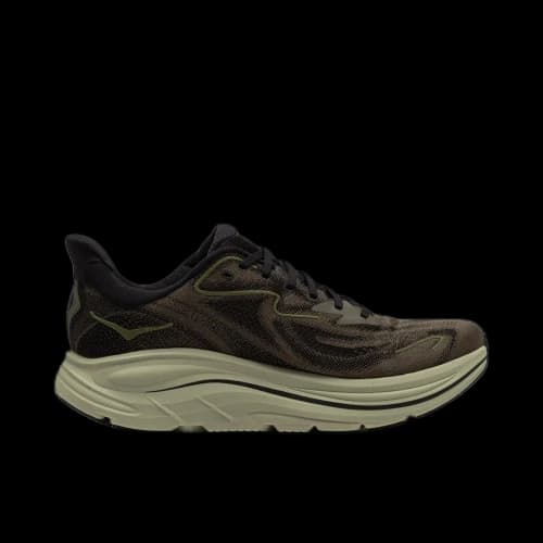 Hoka One One Clifton 10 Dark Roast Black