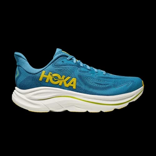 HOKA Clifton 10 2E Wide 'Alpine Blue Fog Night'