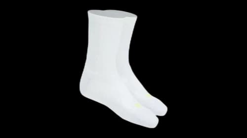 Hoka Bondi Quarter Run Socks White
