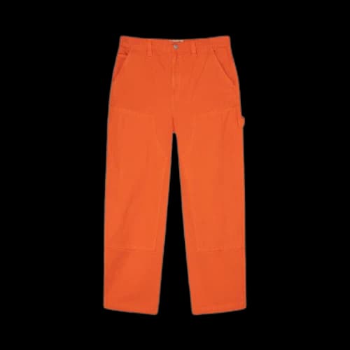 Stussy Canvas Work Pant Orange