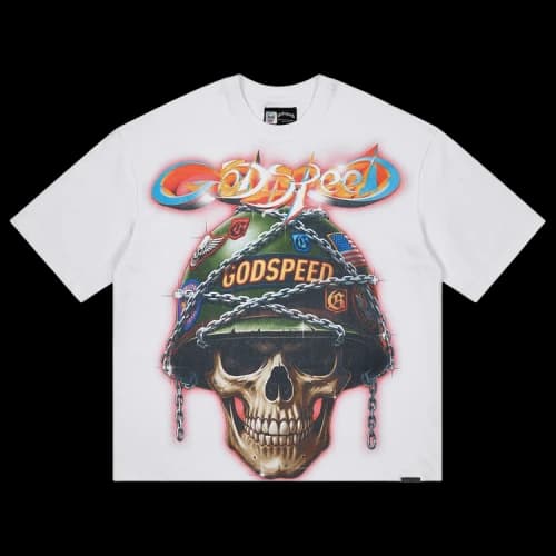 Godspeed Badges Of Honor T-Shirt 'Snow'