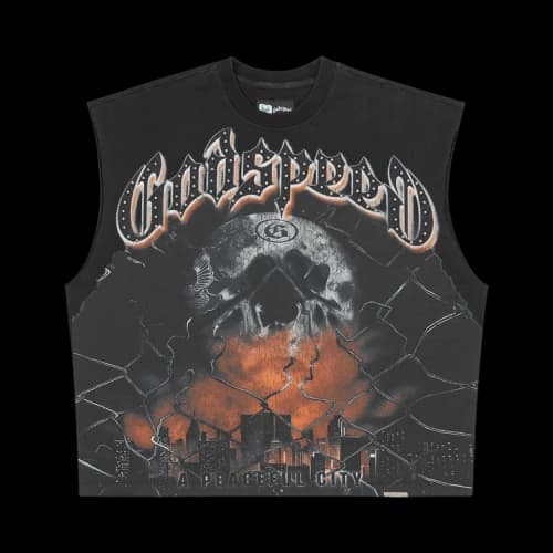 Godspeed Fences Sleeveless T-Shirt 'Black'