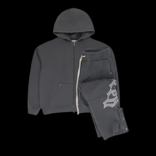 Godspeed OG Logo V2 Sweatsuit 'Stone Grey'