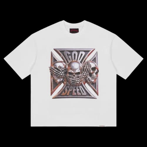 Godspeed Omerta T-Shirt 'White'