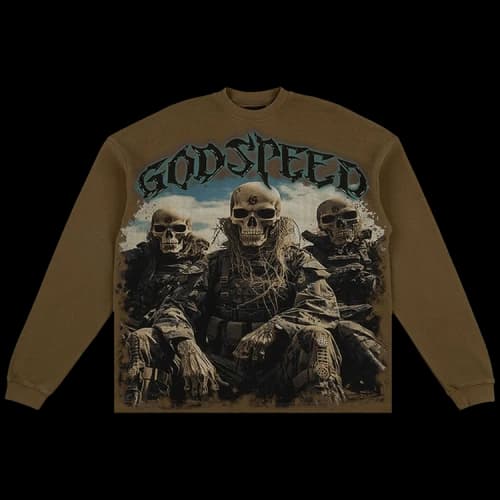 Godspeed Squadron Thermal Sweatshirt 'Olive'