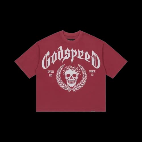 Godspeed Victor Crest T-Shirt 'Red'