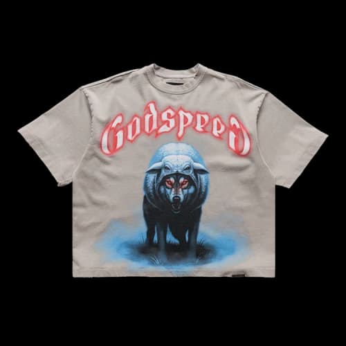 Godspeed W.I.S.C II Tee 'Slate Grey'