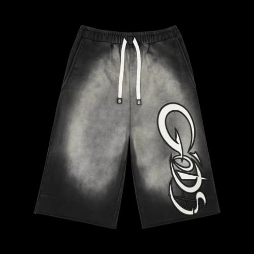 Godspeed New Age 3QTR Shorts 'Black Wash'