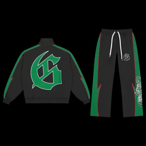 Godspeed GT Tracksuit 'Black/Green/Red'