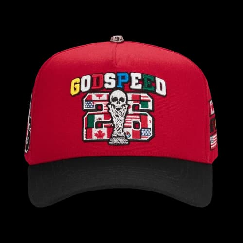 Godspeed 26 World Cup Hat 'Black/Red'
