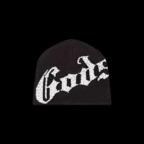 Godspeed OG Logo Studded Beanie 'Black/White'