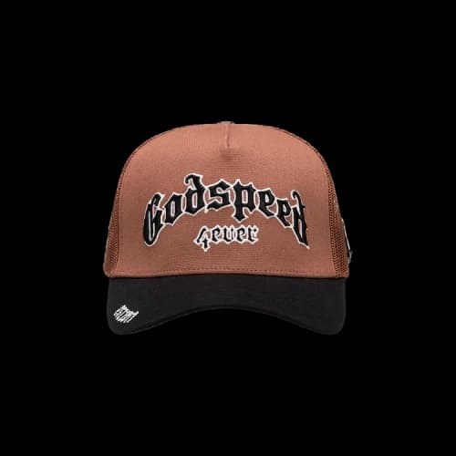 Godspeed Forever Trucker Hat 'Brown'