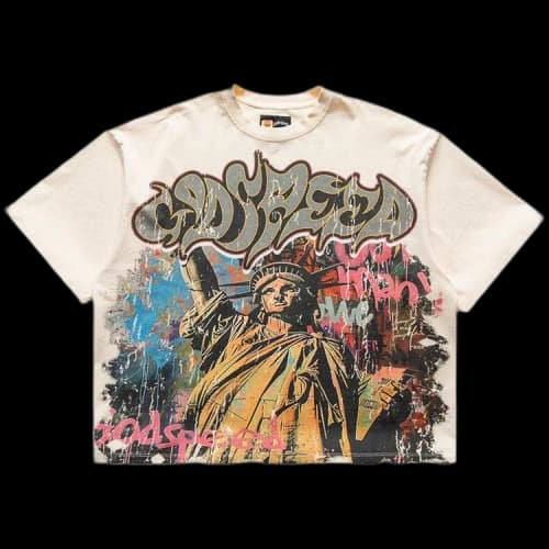 Godspeed Vandal Tee 'Bone'