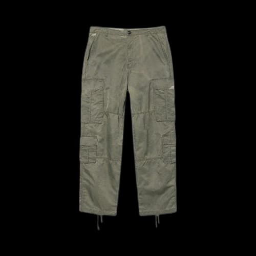 Stussy Dyed Nylon Cargo Pant 'Olive'