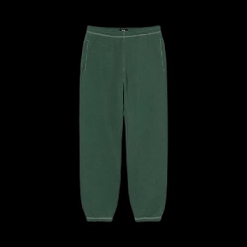 Stussy Contrast Stitch Label Pant 'Forest'