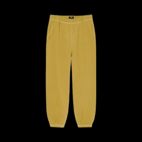 Stussy Contrast Stitch Label Pant 'Gold'