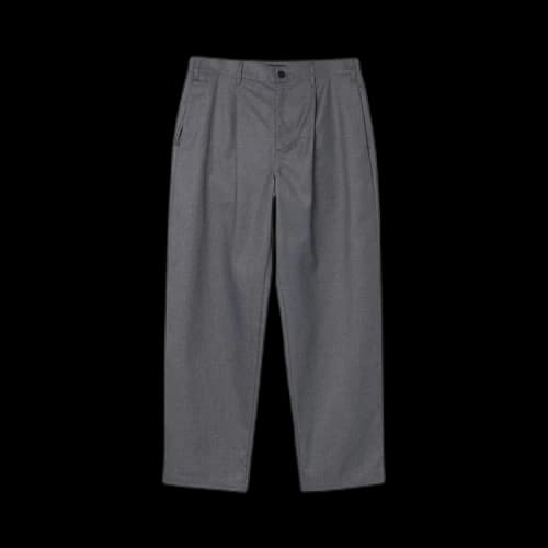Stussy Volume Pleated Trouser Grey