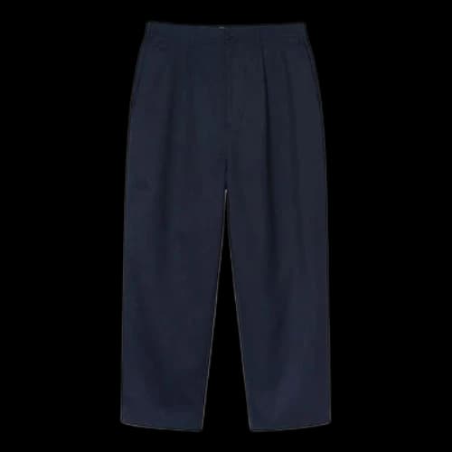 Stussy Volume Pleated Trouser 'Navy'