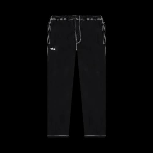 Stussy Nylon Folsom Beach Pant 'Black'