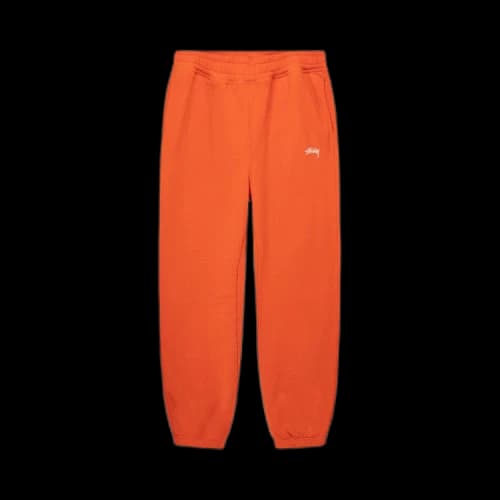 Stussy Stock Logo Pant Orange